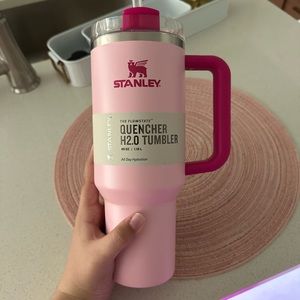 Two tone pink Stanley tumbler 40oz